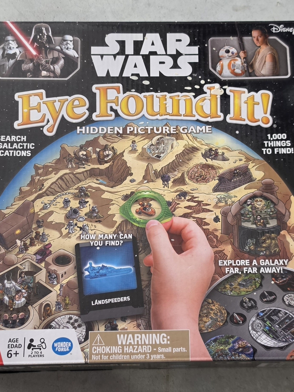 Star Wars Eye Found It! Hidden Picture Game